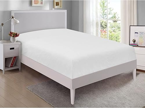 Miniatura 1 de Sábana bajera California King  Sábana inferior  Bolsillo profundo  Microfibra suave  Resistente al encogimiento y a la decoloración, sábana bajera