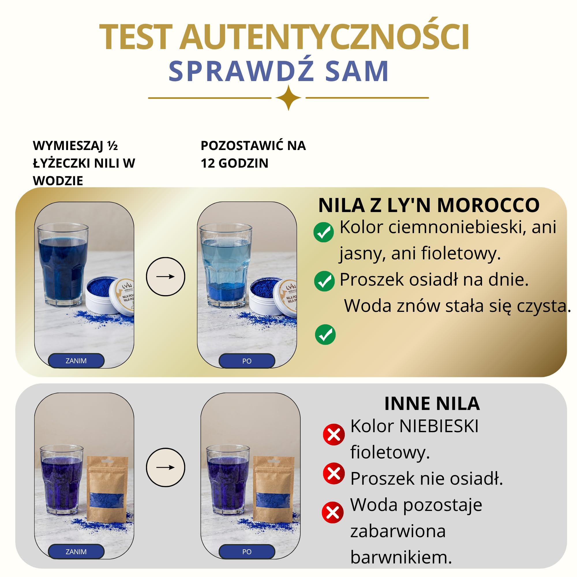 Czysty proszek Nila, ekologiczny i oryginalny, redukuje przebarwienia, rozjaśnia ciało i twarz, 100% naturalny. 25 g