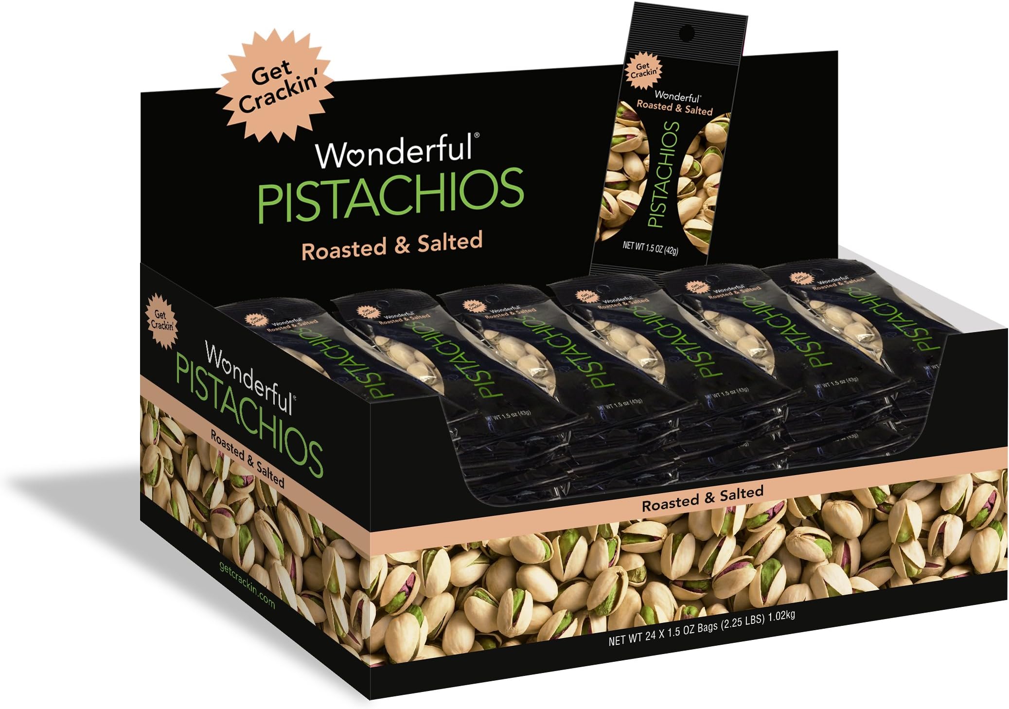 Roasted, 1.5 Ounce (Pack of 24)