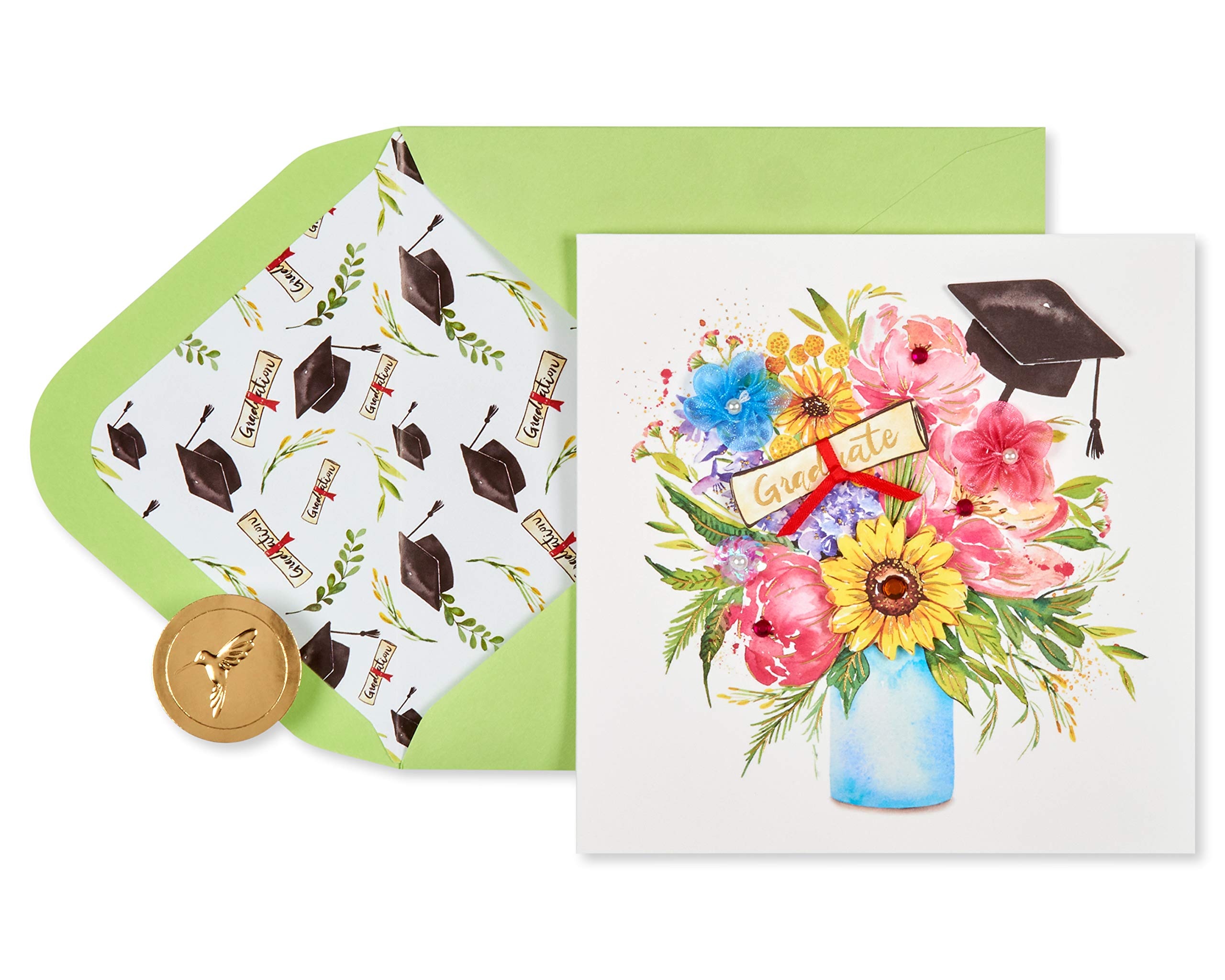 Papyrus Graduation Card for Her (Best Wishes for Bright Future)