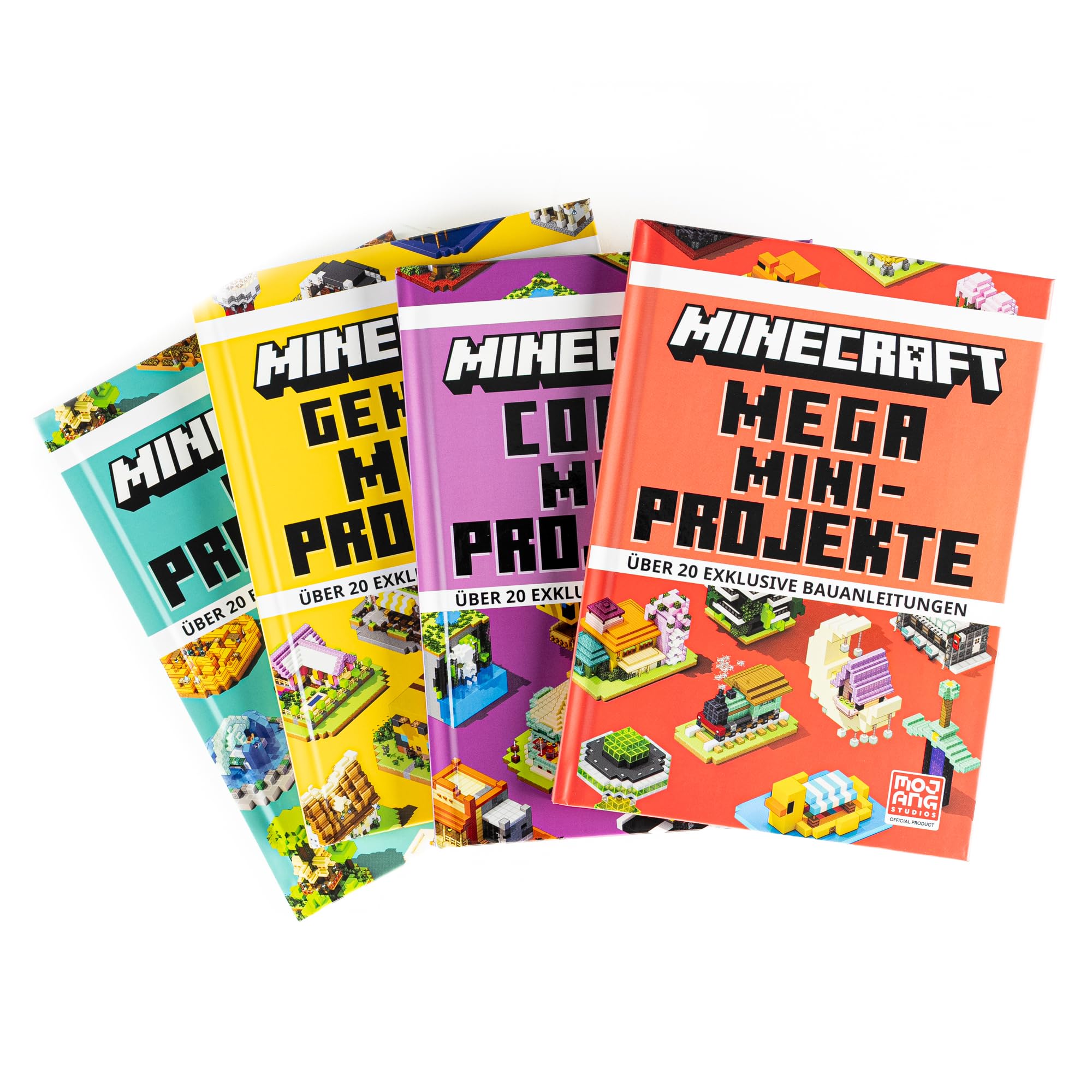 Minecraft Tolle Mini-Projekte (Schuber): Praktischer Schuber mit über 80 kleinen Bau-Projekten im Minecraft Kreativmodus | Schritt für Schritt zum ... ab 8 Jahren (Minecraft - Schritt für Schritt)