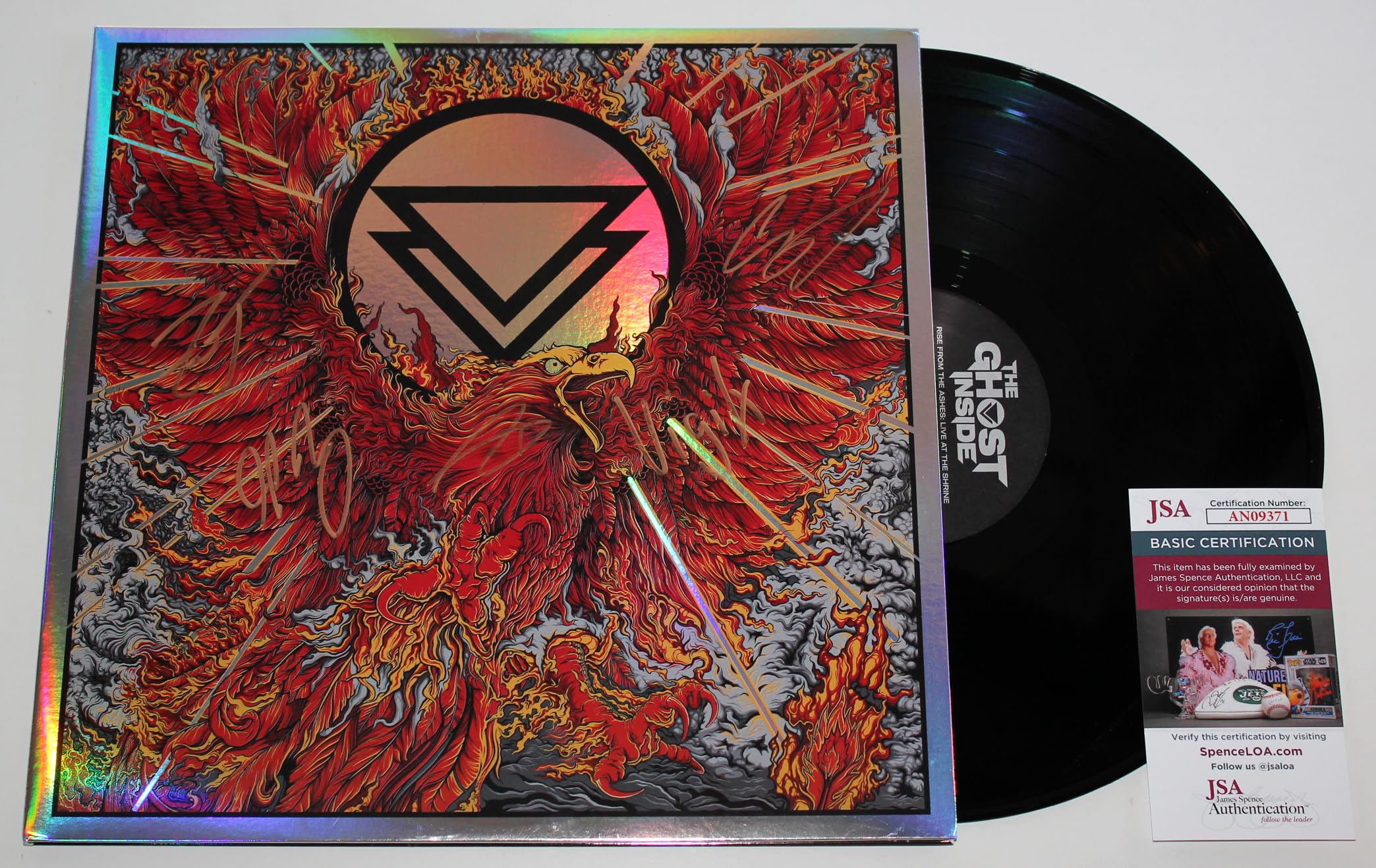 The Ghost Inside Signed Rise From the Ashes: Live At The Shrine
