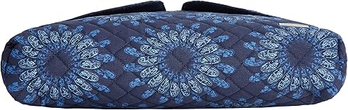 Miniatura 9 de Travelon Bolso cruzado antirrobo, dos bolsillos, Girasol Geo, Bolso cruzado clásico antirrobo