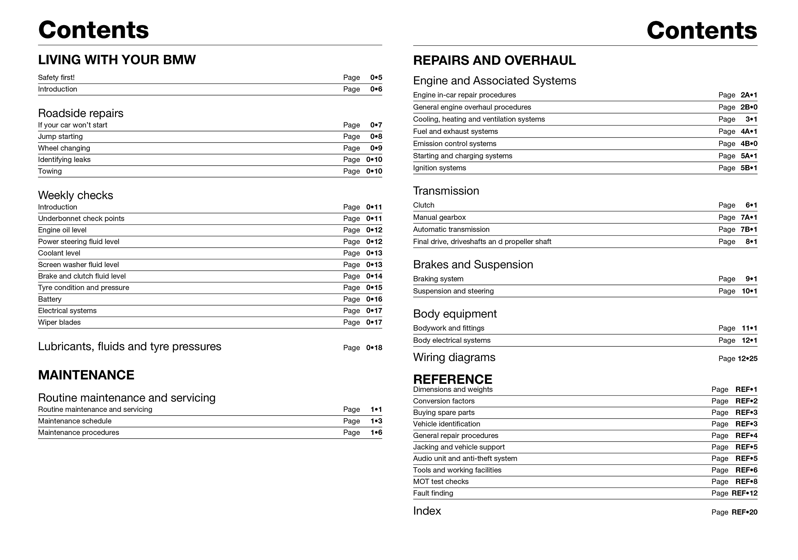 BMW 5-Series 6-cyl Petrol (April 96 - Aug 03) Haynes Repair Manual: 96-03