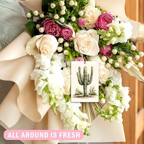 Miniatura 6 de Western Cowboy - Ambientador de coche de 4 piezas, regalos de vaquero para niños, ambientador de ambiente occidental para interior del automóvil,