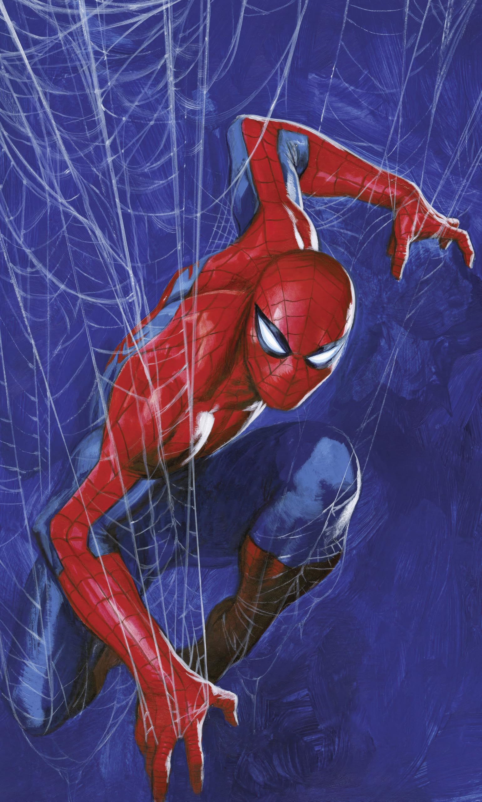 Komar Vlies Fototapete - Marvel Spider-Man Spider Web - Größe 150 x 250 cm - Tapete, Kinderzimmer, Kindertapete