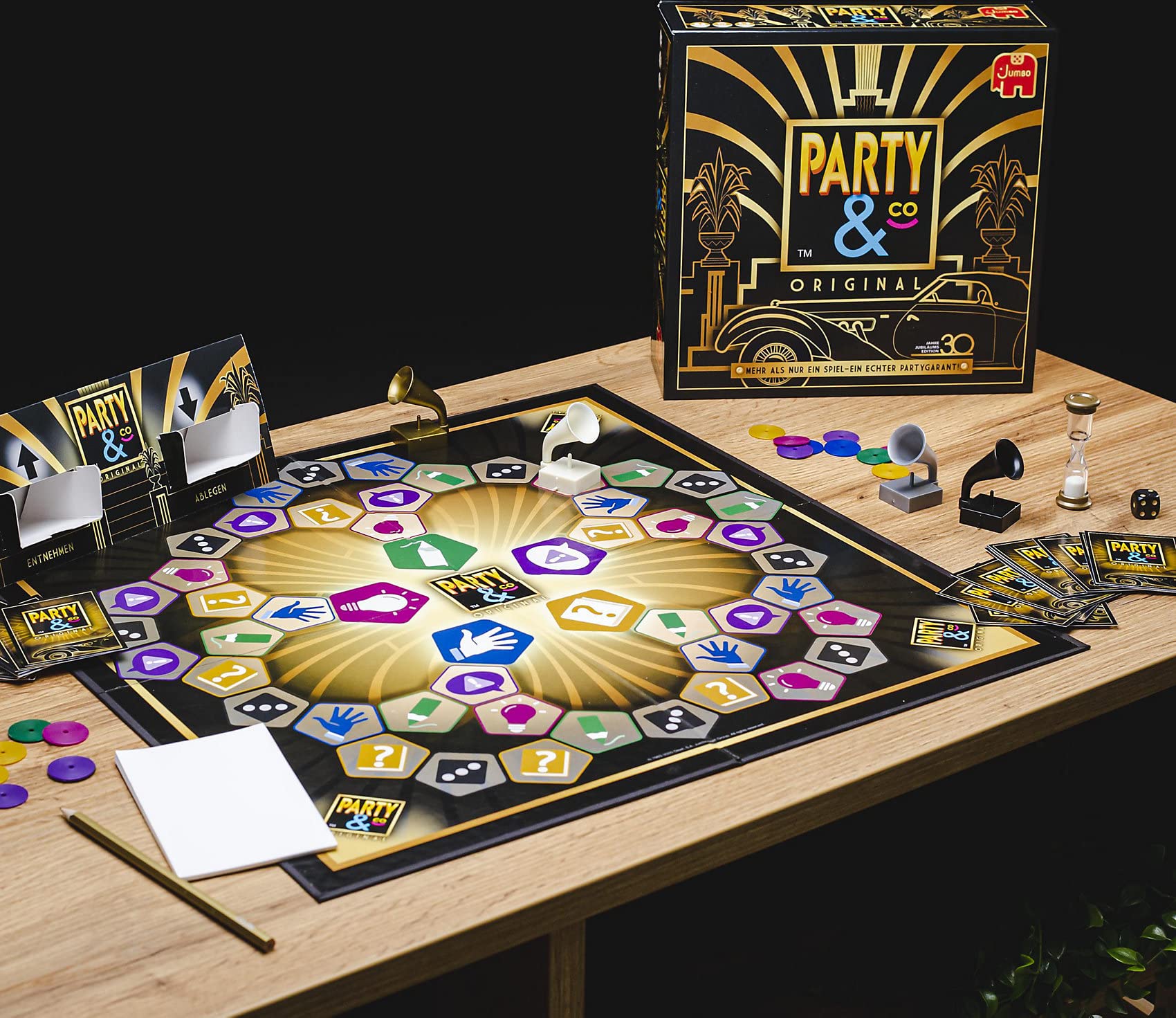 Jumbo - Party & Co. Original 30 Ans de fête d'anniversaire – Jeu de société, de 3 à 20 Joueurs, à partir de 14 Ans, Jeu en Allemand, Aucun