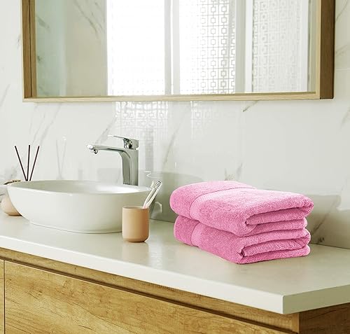 Miniatura 6 de Utopia Towels - Juego de toallas, 2 toallas de baño, 2 toallas de manos y 4 toallas para la cara, toallas de algodón hilado en anillo de 600 GSM,