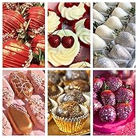 Vista 2 de Shimmer - Juego de purpurina comestible de 12 colores, grado alimenticio de 0.18 onzas, purpurina comestible brillante para bebidas, cócteles