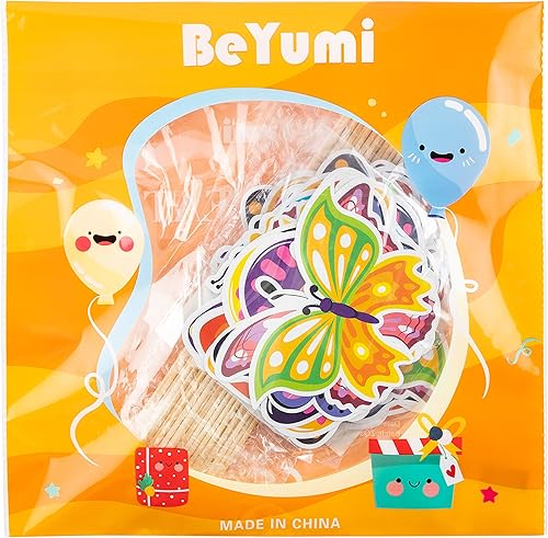 Miniatura 6 de BeYumi Paquete de 30 centros de mesa de mariposa primaverales Bobber para cupcakes, suministros de fiesta temática de mariposas, accesorios de