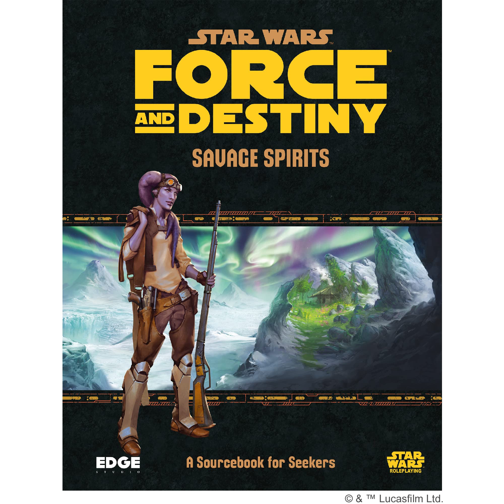 Edge, Star Wars Force y Destiny RPG: Espíritus Salvajes, RPG, Edades 12 más, 3-5 Jugadores