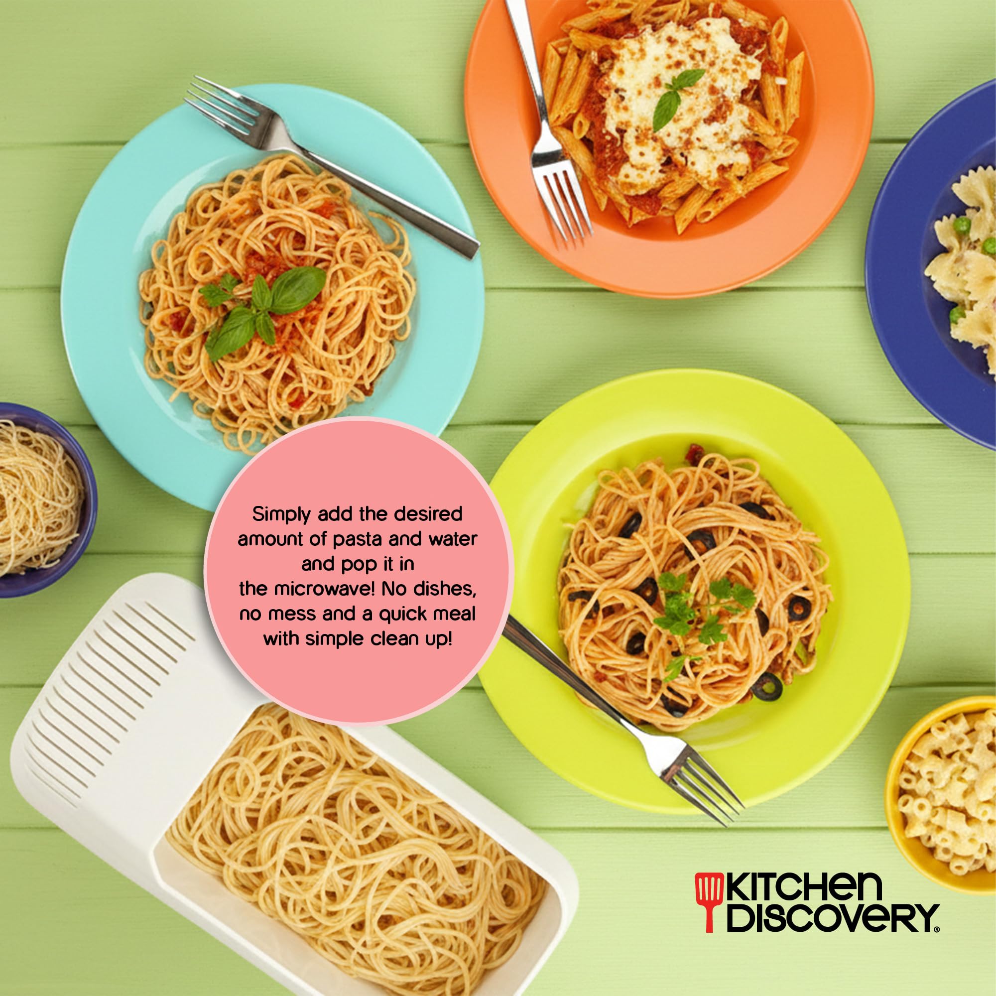 Microwave Pasta Cooker - Ready in 10 Minutes -4