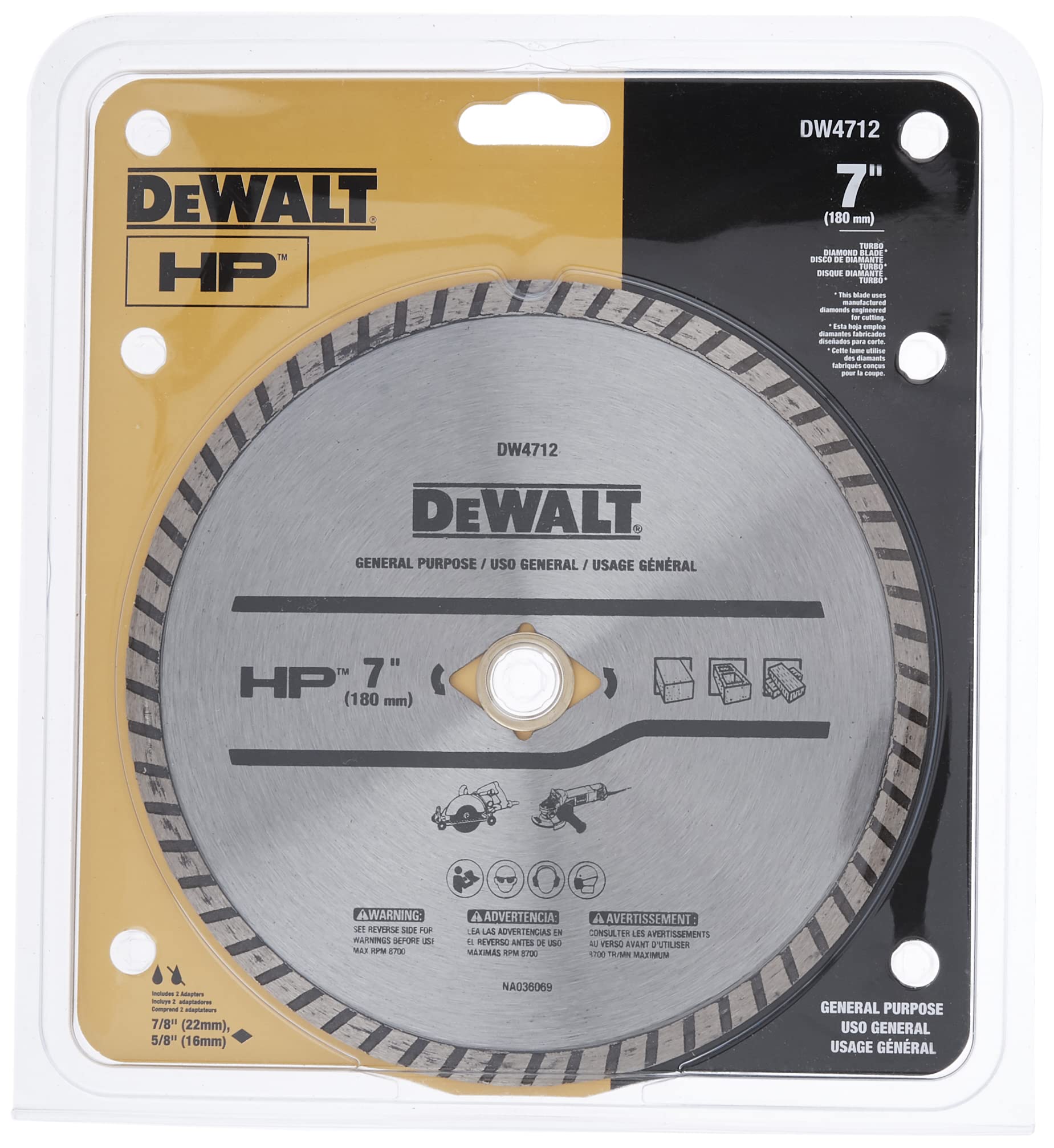 DEWALT Diamond Blade - Block & Brick Cutting -2