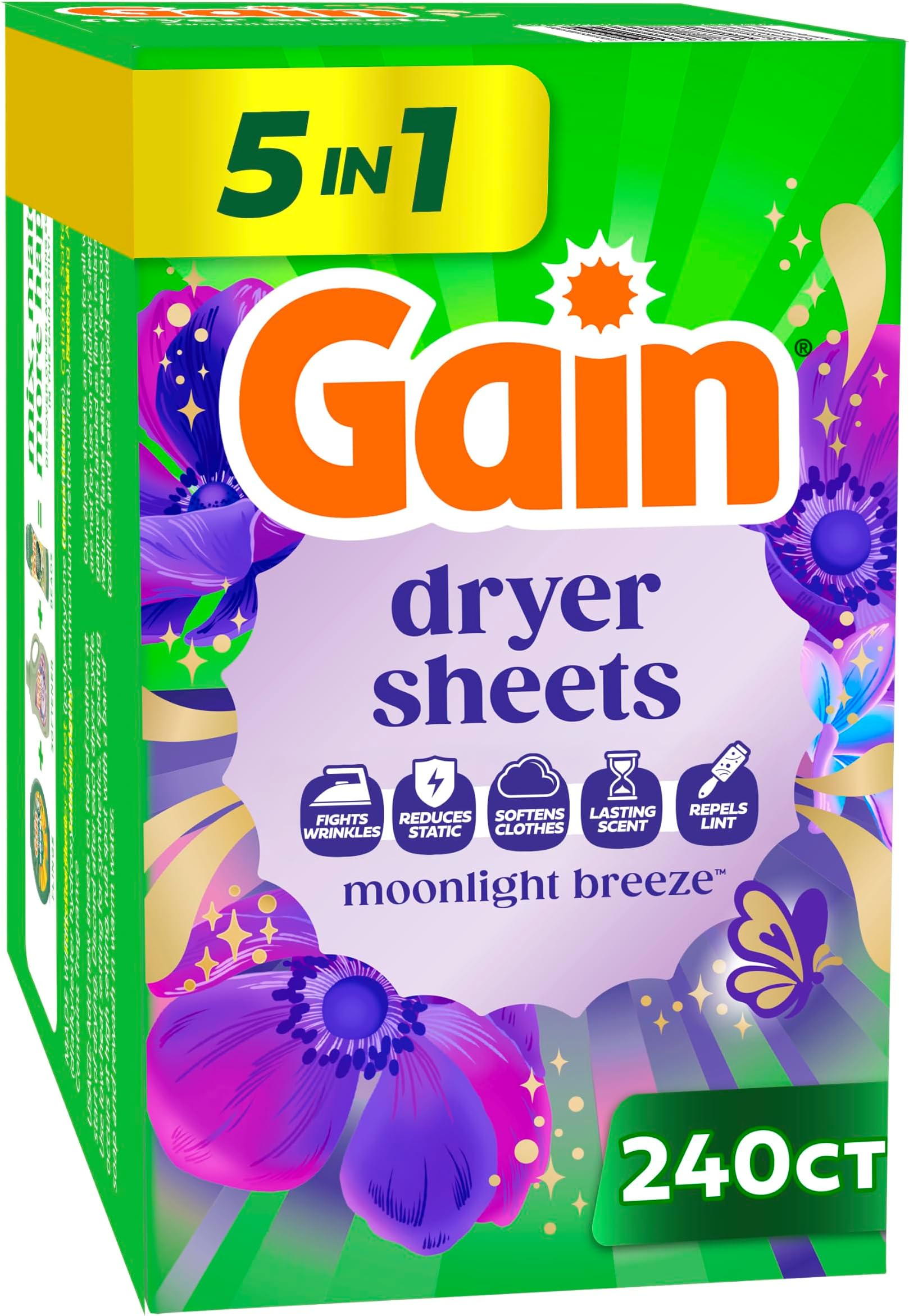 Dryer Sheets, Moonlight Breeze, Moonlight Breeze, 240 Count