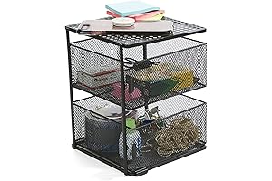 Magnetic Mind Reading Storage Basket Organizer: Maintain Orderliness in Your Workspace