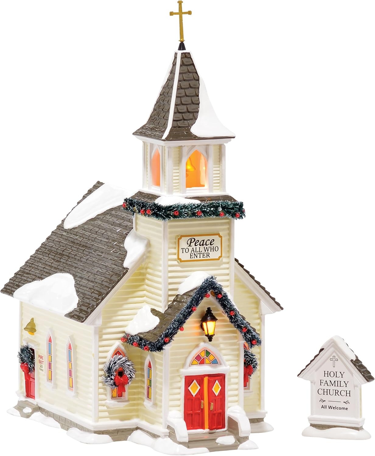 Department 56 Snow Village Holy Family