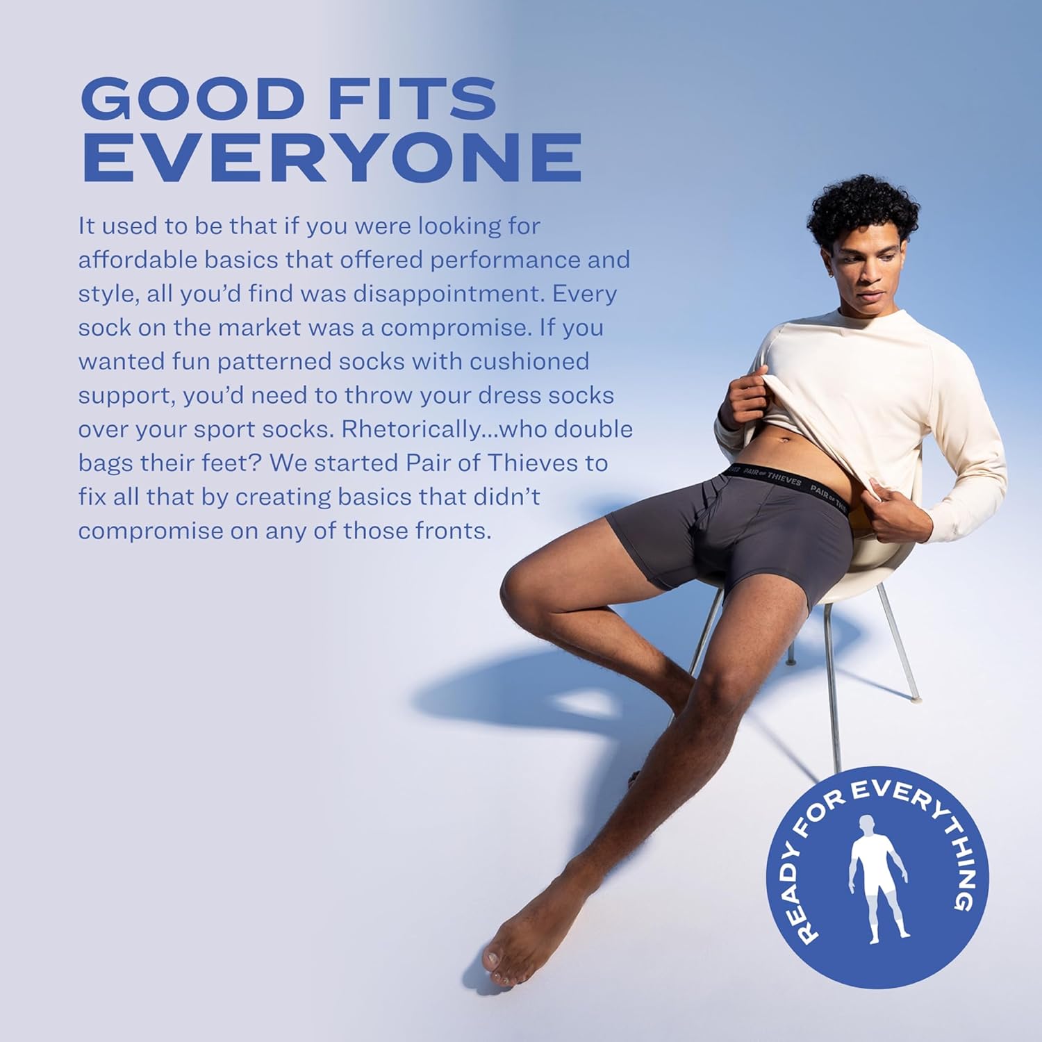 Pair of Thieves Men Every Day Kit Performance Long Boxer Briefs | Underwear for Men | Soft and Tagless | Moisture Wicking - Image 7