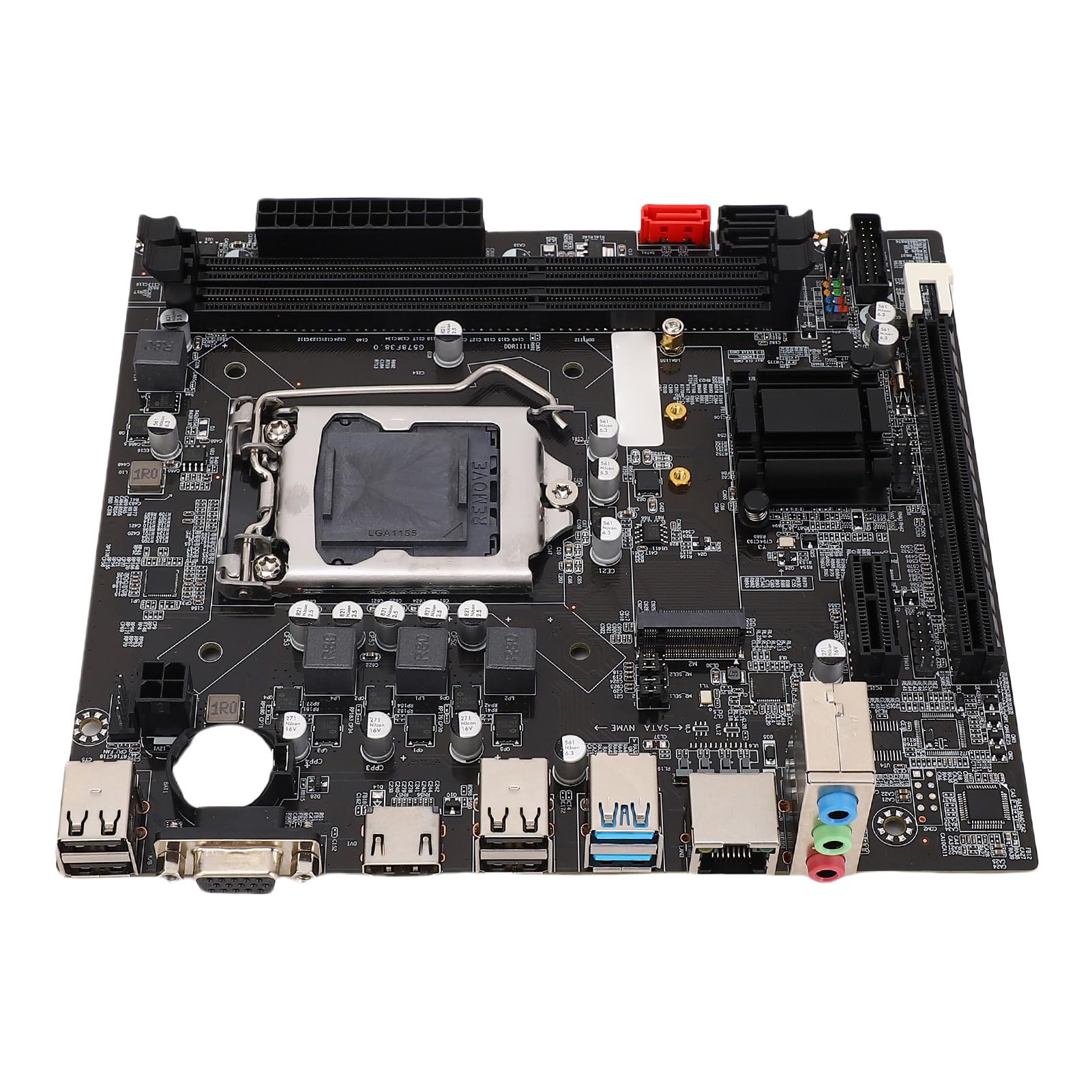 Motherboard with CPU socket