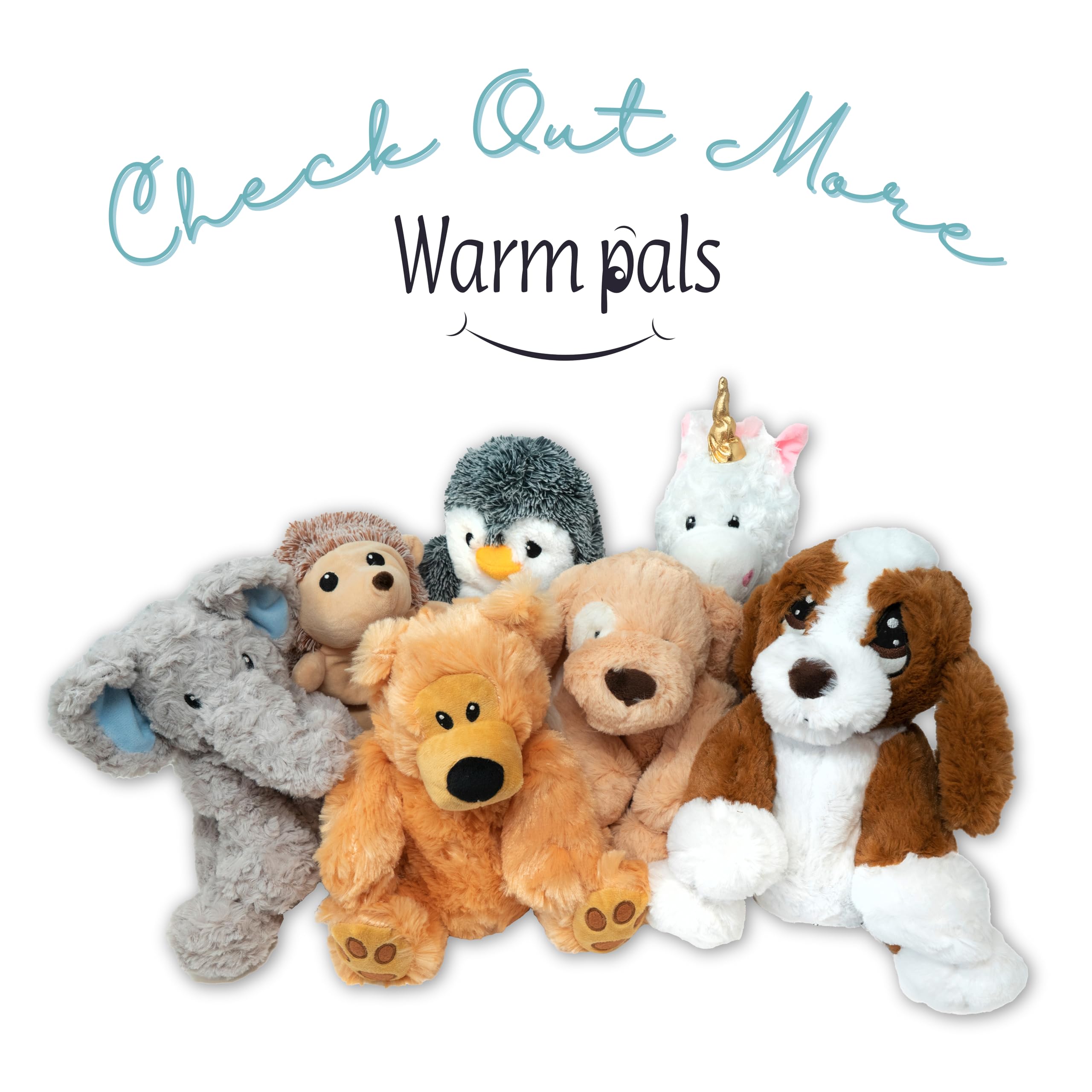 1i4 Group Warm Pals - Otter - Cozy Microwavable Lavender Scented Plush Toys - Heated Stuffed Animal - Heatable Coolable Bedtime Comfort Plushie - Image 6