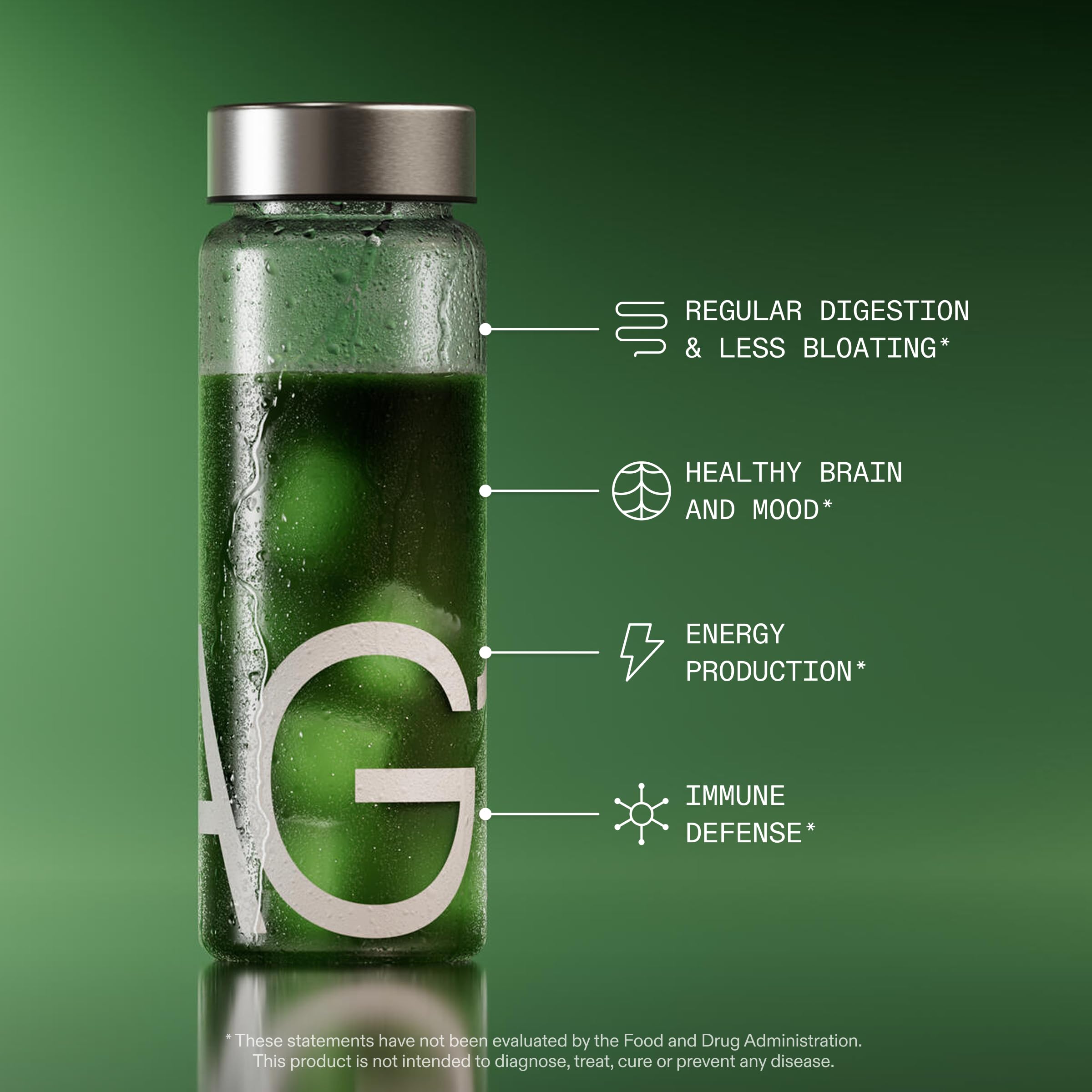 AG1 Greenspulver Nahrungsergänzungsmittel, Reiseportionen, 30 Stück | Tägliche Nährstoffversorgung Mit Vitaminen, Mineralstoffen, Guten Darmbakterien, Glutenfrei, Keto & Vegan, 70+ Inhaltsstoffe