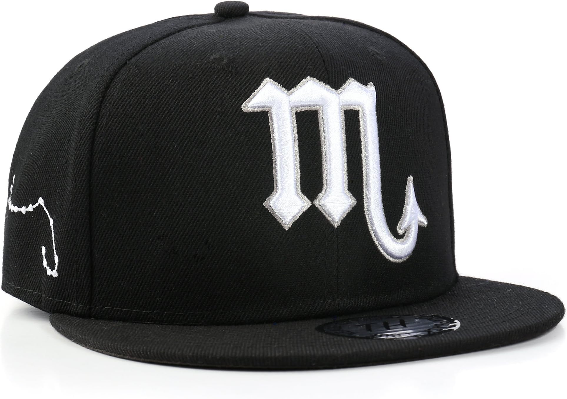 Astrology Scorpio Star Sign Horoscope Black Snapback Baseball Cap