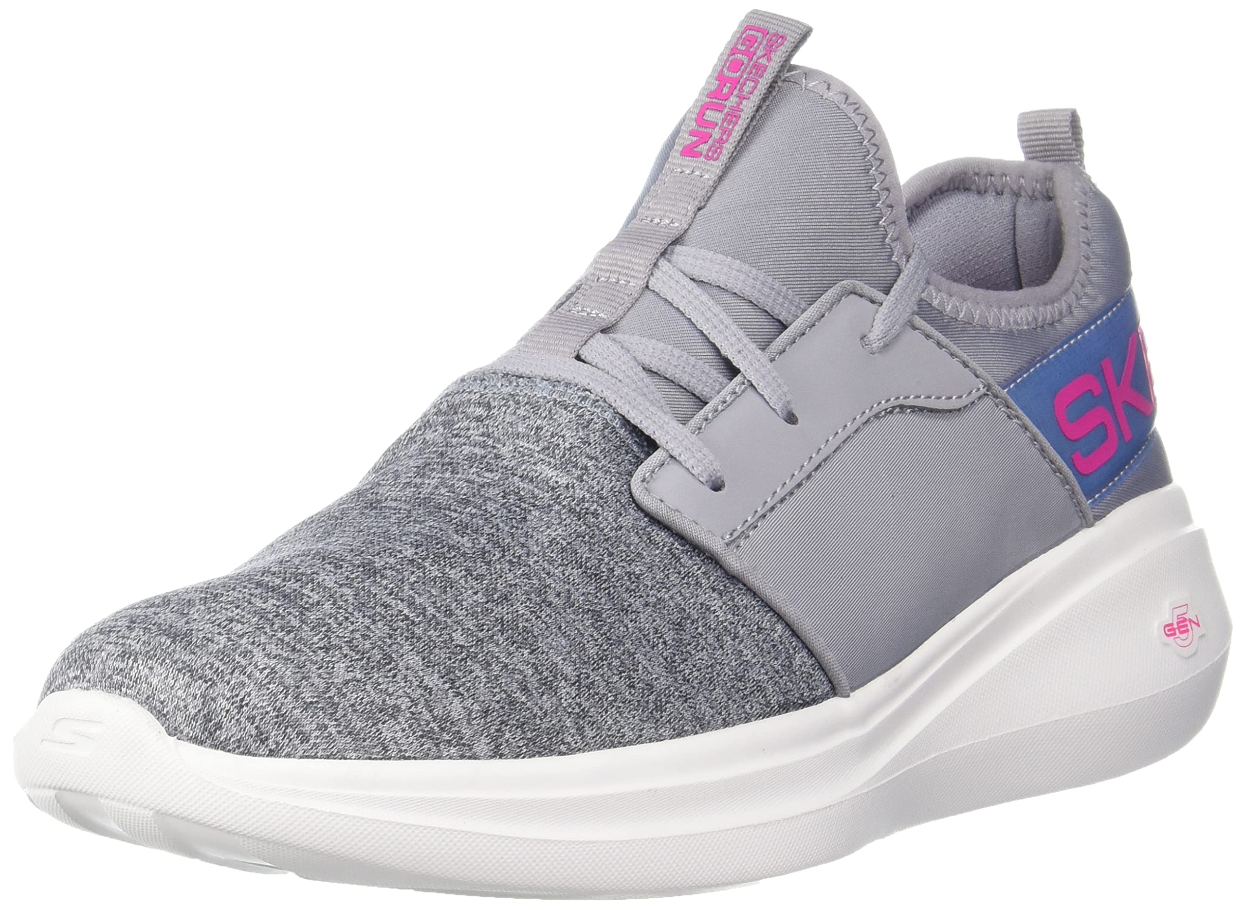 Skechers Womens GO Run Fast-Happy Daze Gray Running Shoe - 3 UK (128176) (B098T1FNCT) Amazon Price History, Amazon Price Tracker