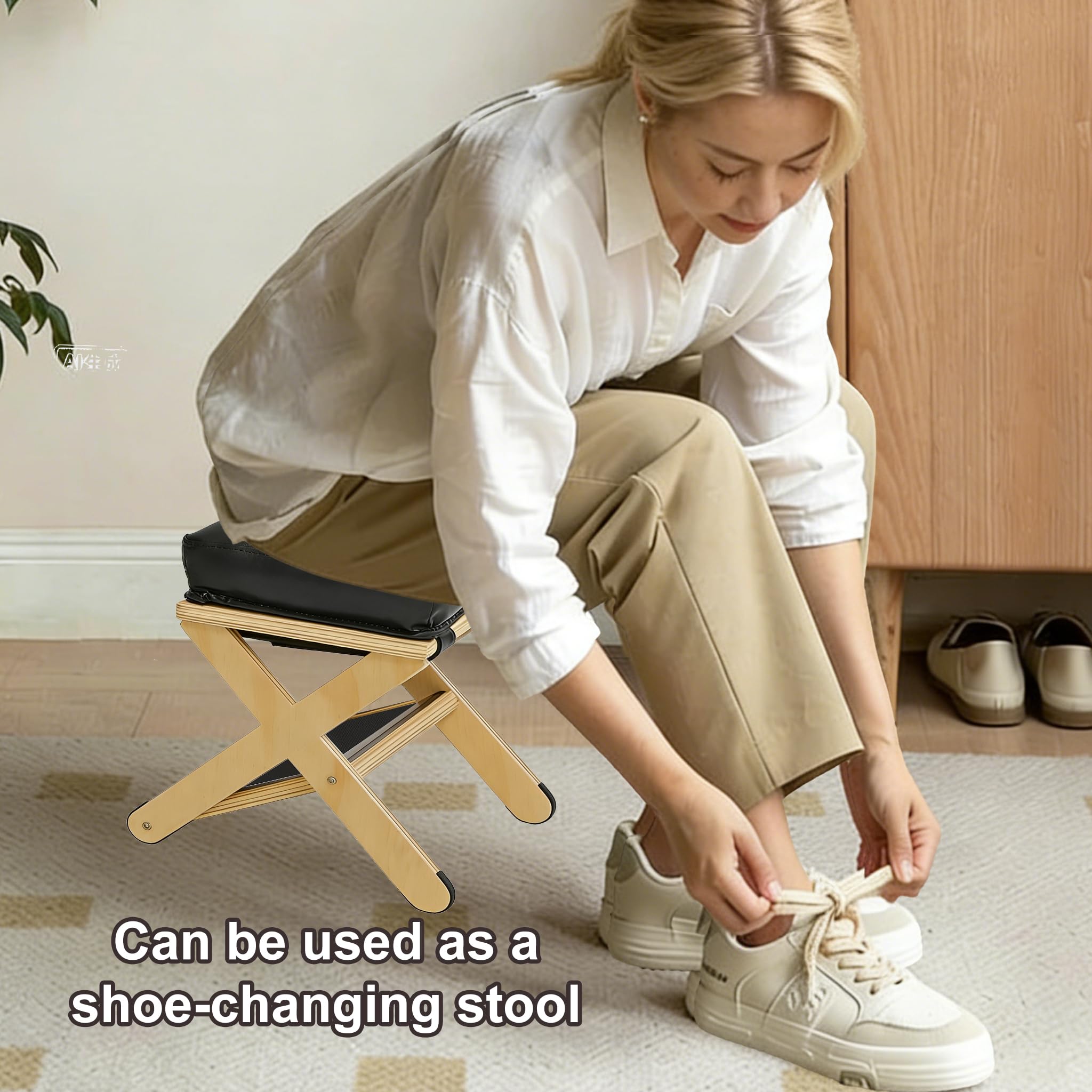 Sgabello Poggiapiedi Ergonomico A Due Livelli Inclinato in Legno Formato Compatto E Resistente Ufficio Casa Appartamento Poggiapiedi da ScrivaniaBlack,13 * 9.1 * 10.06 inch