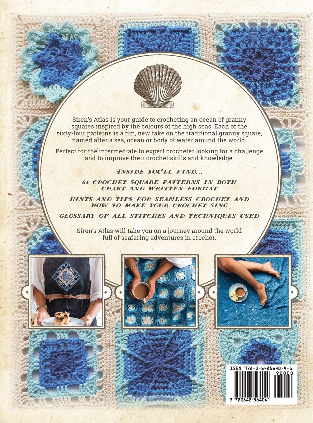 Siren’s Atlas UK Terms Edition: An Ocean of Granny Squares to Crochet