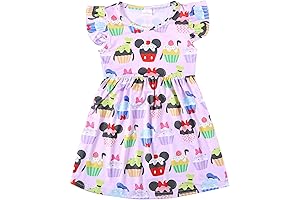 Girls Princess Pink Cupcake Dress