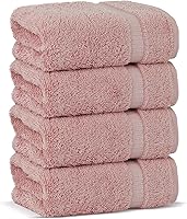 Vista 223 de Chakir Turkish Linens Toallas turcas de alta calidad 100% algodón para baño, toallas de baño grandes de 30 x 60 pulgadas (4 piezas, beige)