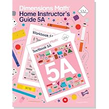 Dimensions Math Home Instructors Guide 5A | Singapore Math Inc. [Spiral-bound]