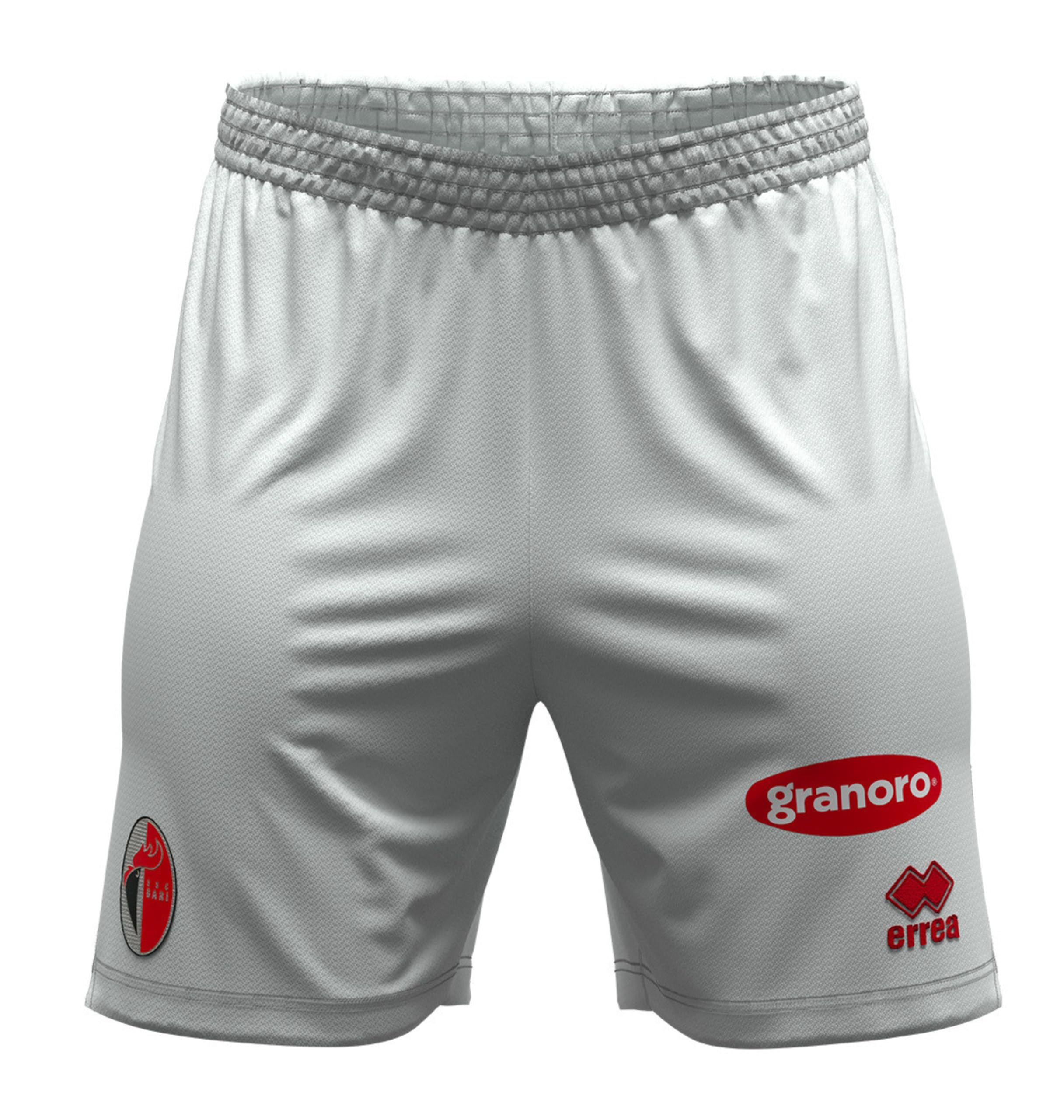 Pantaloncino Short De Match FC Bari Serie B 2017-18 - Blanc - Taille L - Occasion