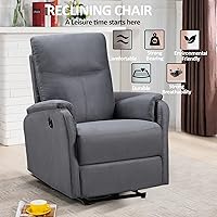 Vista 14 de Holaki Silla reclinable, silla reclinable para sala de estar, sofá reclinable Lazy Boy, silla de lectura, sofá individual, sofá reclinable