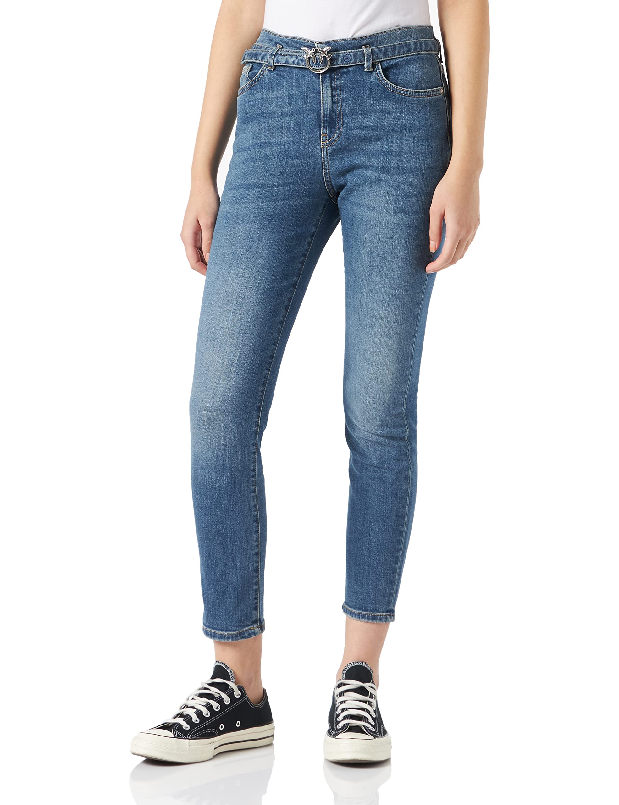 Pinko Sabrina 43 Skinny Pj685 Denim, Pantaloni Donna