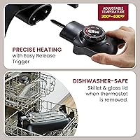 Vista 4 de Elite Gourmet EG-6203 - Sartén extraprofundo de 16 x 13 x 3.2 pulgadas (10.5 cuartos de galón) Sartén eléctrico antiadherente, resistente a