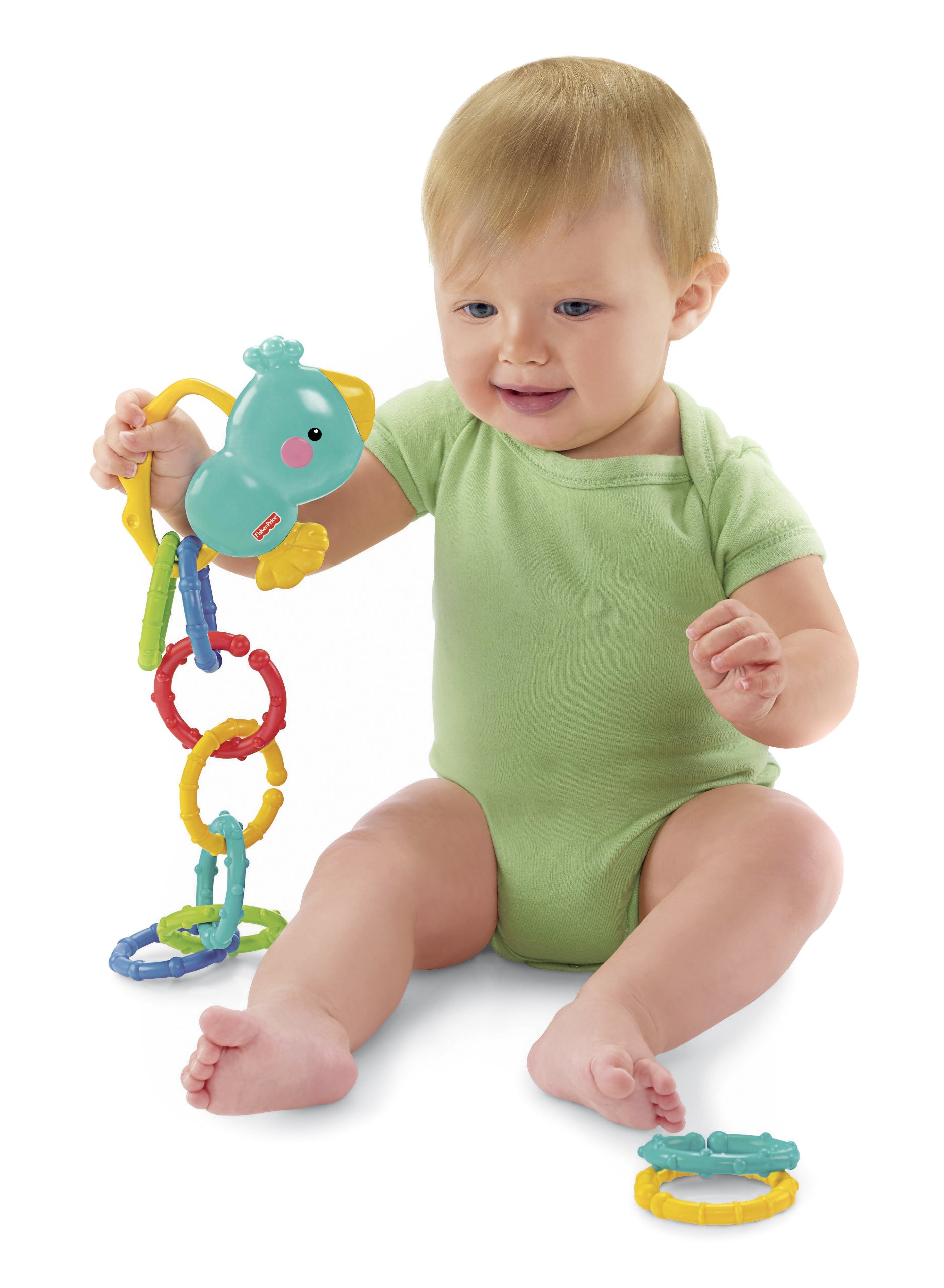 Fisher Price - Sonajero y Mordedor - Pajarito