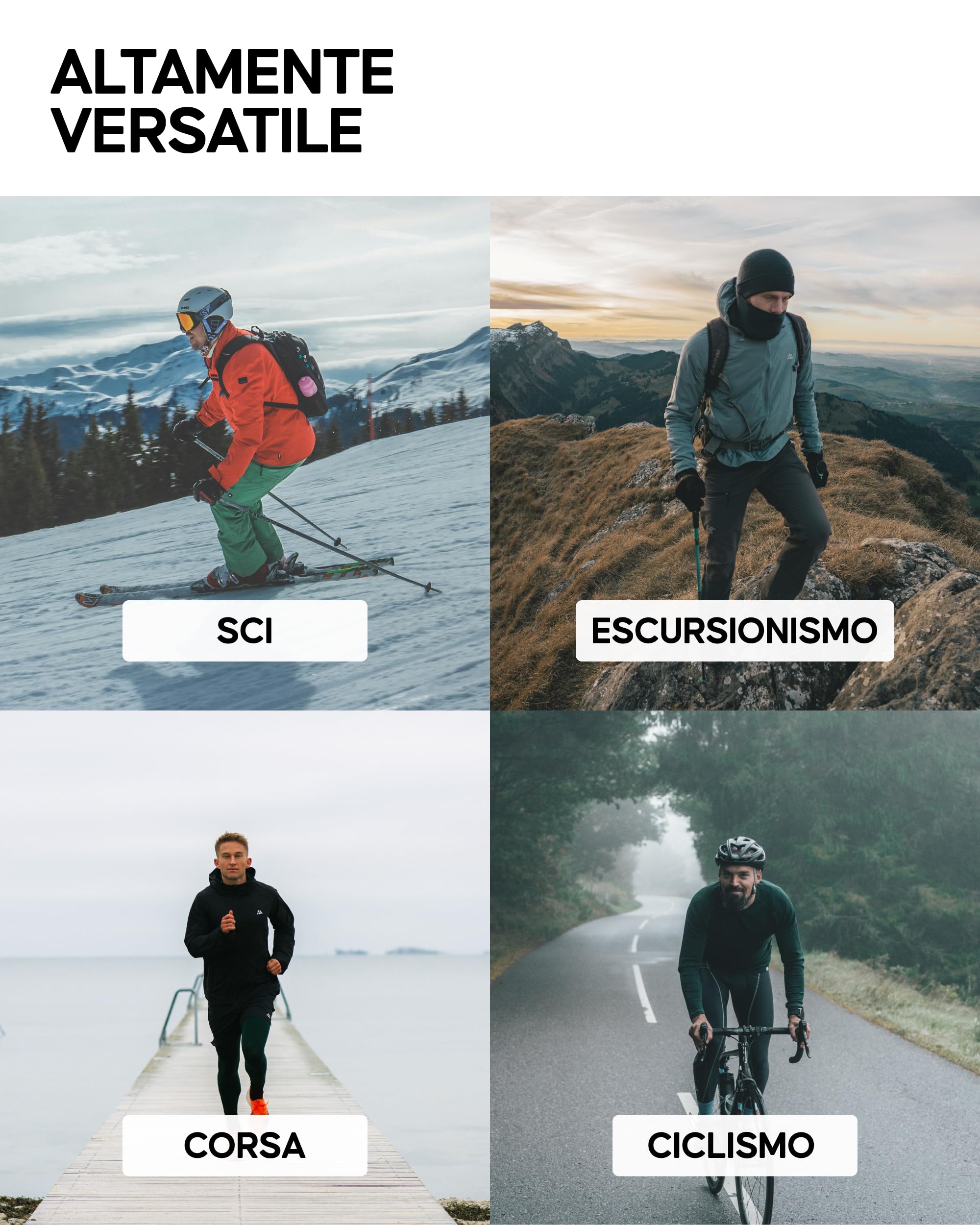 DANISH ENDURANCE Boxer Uomo in Lana Merino, Intimo Termico Invernale, Sportivo e Quotidiano, con o Senza Apertura Frontale, 1 Paia