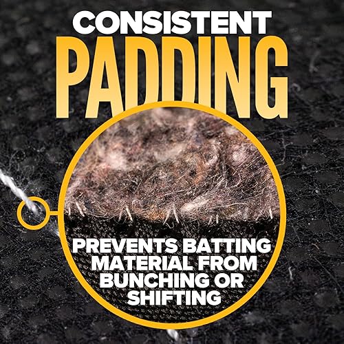 Miniatura 4 de US Cargo Control MBDELUXE Econo Deluxe - Paquete de 6 mantas de mudanza de 72 x 80 pulgadas, peso de 65 librasdoz), mantas de embalaje resistentes