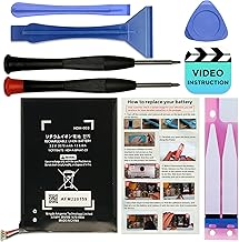 Only for Switch Lite Battery Replacement, with Video Tutorial , HDH-003 Battery for Nintendo Switch Lite Game Console (Not for Nintendo Switch) with Installation Instruction & Repair Toolkit