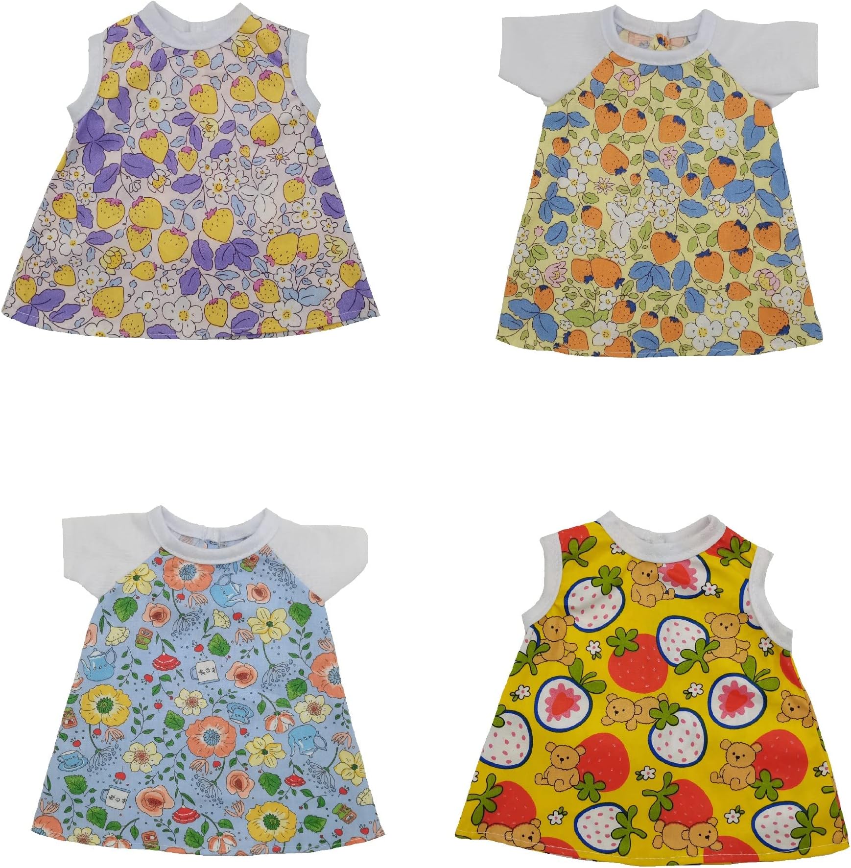 Baby Dolls Clothes for 15-16-17 Inch Alive Baby Dolls Girl, Baby Doll Clothing Outfits for 16 Inch Newborn Reborn Baby Dolls Girl (pattern2)
