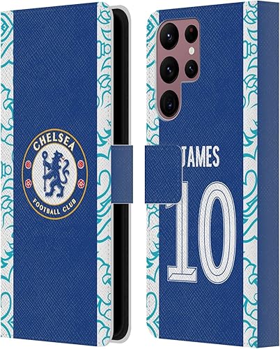 Miniatura 7 de Head Case Designs Officially Licensed Chelsea Football Club Bethany England 202223 Womens Home Kit Leather Book Flip Case Cover Compatible with
