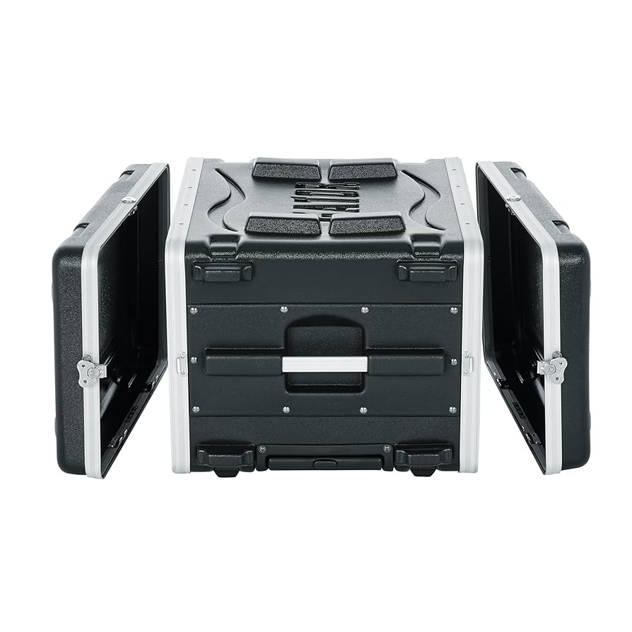 【COM】GATOR 6U ラックケース　黒 COM】GATOR 6U ラックケース 黒 GATOR 6U ラックケース 黒