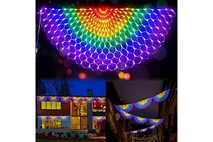 250 LED Pride Flag String Lights