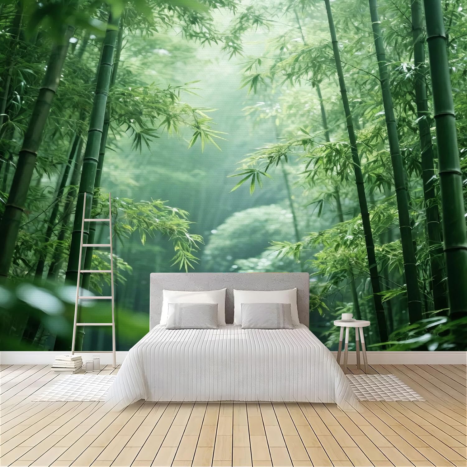 Bambù Carta da Parati Non Tessuta 300x210 cm Foresta Natura Carta da Parati Panoramica Arte Murale Decorazione Parete Poster per Camera Da Letto Soggiorno H1339