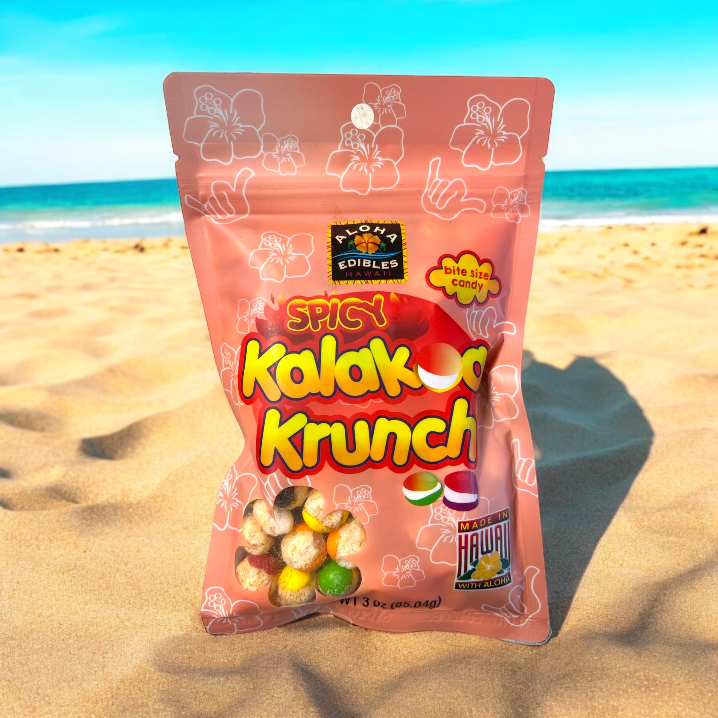 Amazon.com: Freeze Dried Candy, Aloha Edibles Spicy Kalakoa Krunch