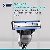 Gillette Mach3 Razor Blade Refills for Men, Pack of 24, Compatible with Mach3 Razors, 3 Blade System, Stronger Than Steel Blades, Enhanced Lubrastrip, Smooth Shave - 3