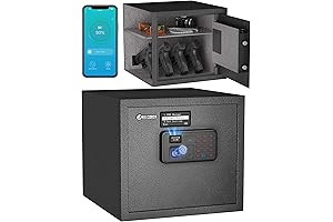 Billconch Smart Gun Safe for Multiple Pistols With Automatic Lock