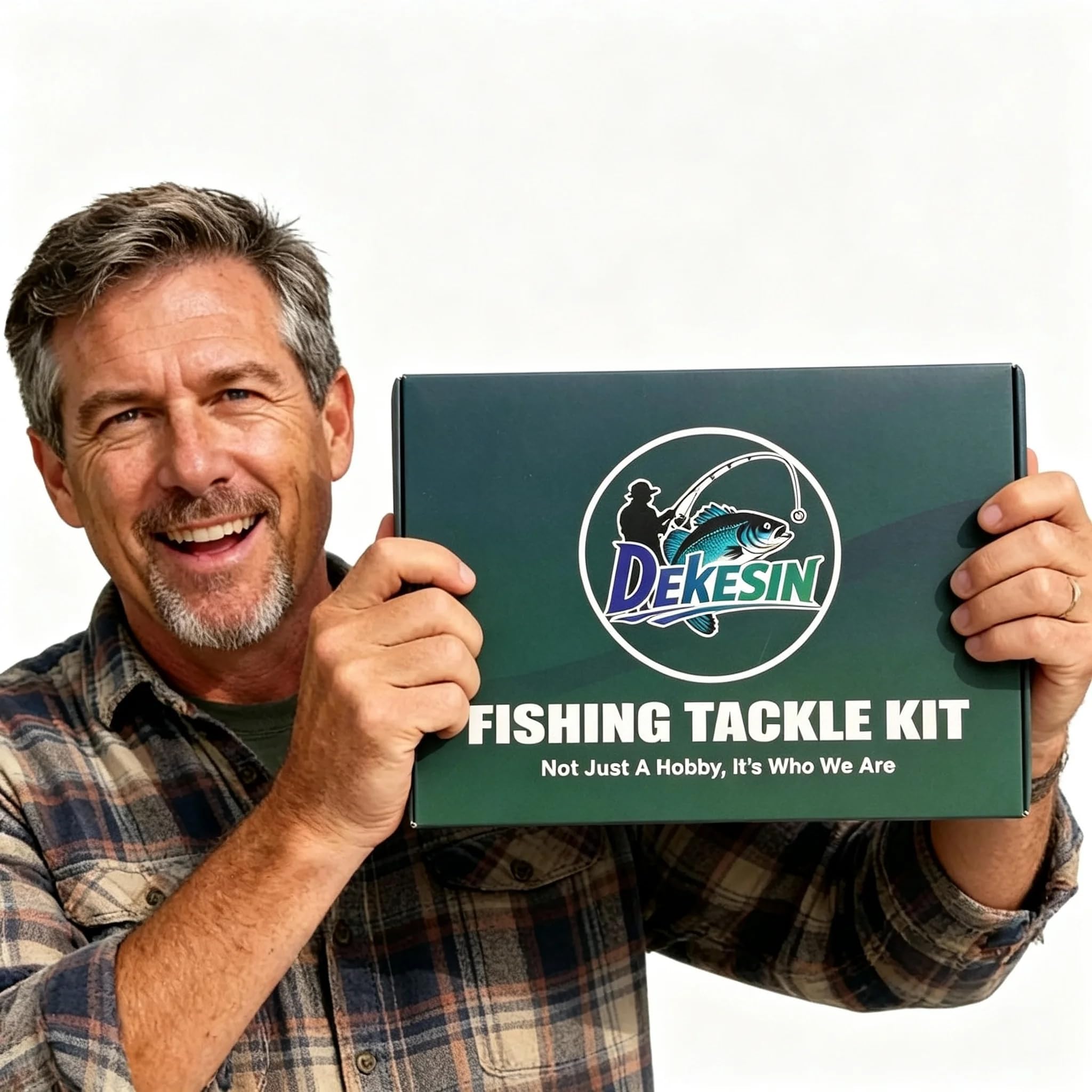 Pro Bass Kit de leurres de pêche – Hameçons et leurres de grande taille pour bar et truite | Sans remplissage, tous les appâts durs et souples essentiels | Ensemble complet de matériel de