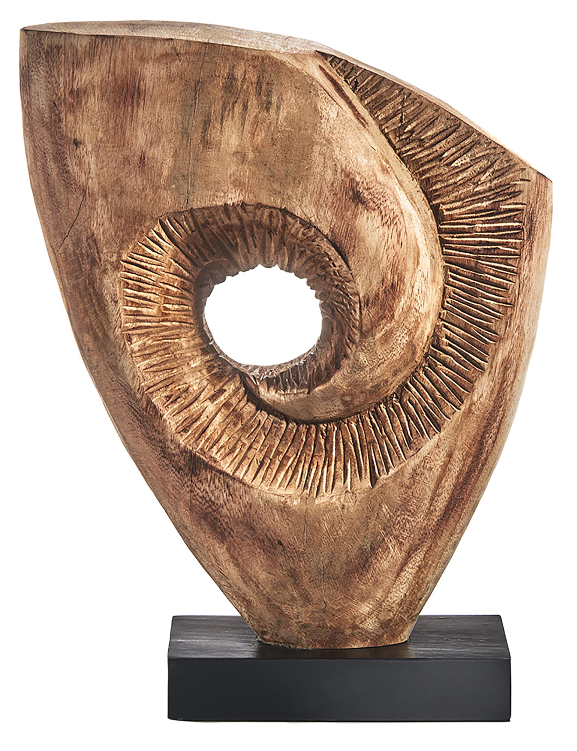 Kobolo Dekofigur Flow 29x9x36 cm Braun