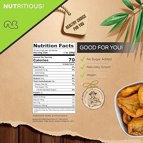 Miniatura 96 de Nut Cravings Frutas secas – Dátiles deshuesados sin azúcar añadido, sin azúcar añadido (80 onzas – 5 libras) empaquetadas frescas en bolsa